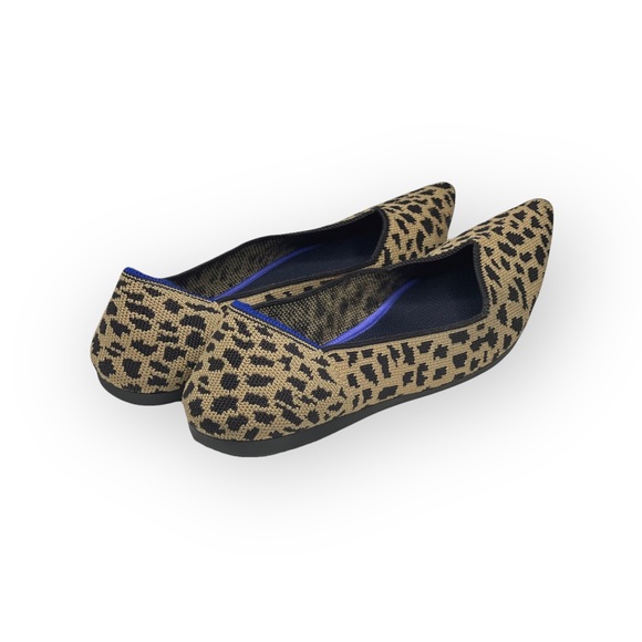 VHTF: Rothy’s ➤ The Point Ballet Ballerina Flat ➤ Spotted Cheetah ➤ 7.5M Retired - Picture 4 of 16